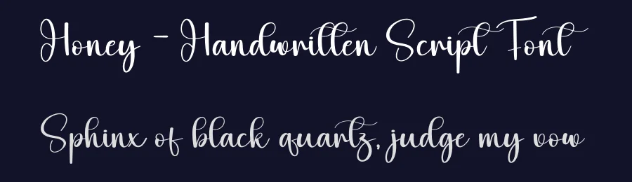 Honey – Handwritten Script Font by andikastudio — Script Handwritten Font — thumbnail 2