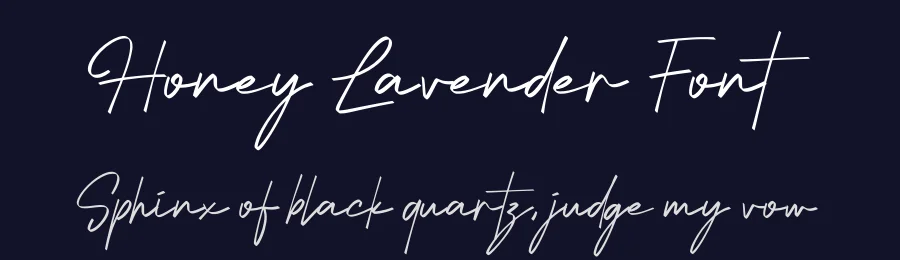 Honey Lavender Font by Funtype — Serif Font — thumbnail 2