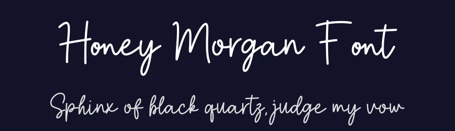 Honey Morgan Font by Funtype — Serif Font — thumbnail 2