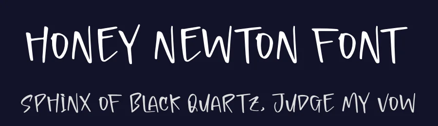 Honey Newton Font by glorytype — Decorative Font — thumbnail 2