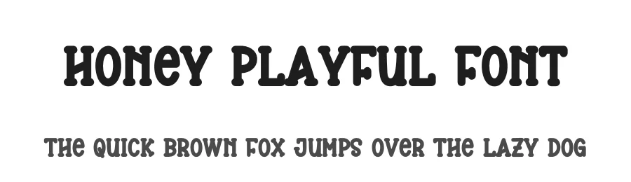 Honey Playful Font by andikastudio — Display Font