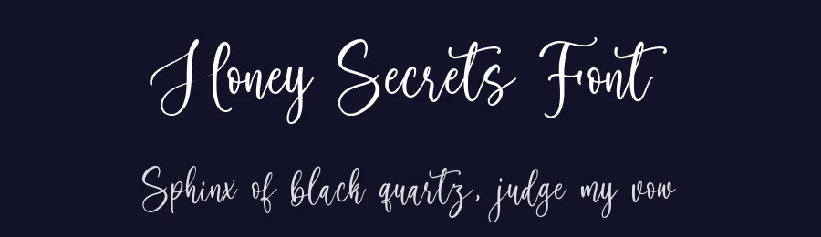 Honey Secrets Font by balpirick — Script Handwritten Font — thumbnail 2