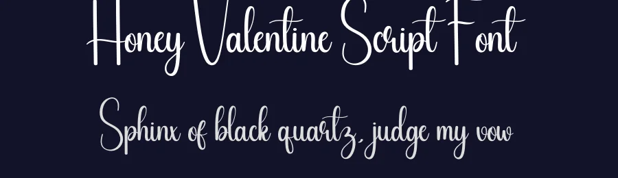 Honey Valentine Script Font by creativeletter — Script Handwritten Font — thumbnail 2