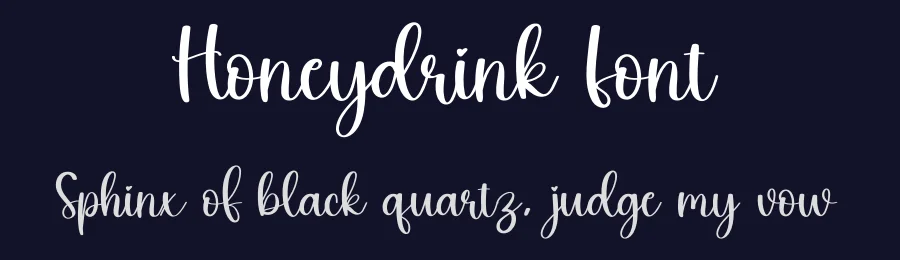 Honeydrink Font by creativeletter — Script Handwritten Font — thumbnail 2