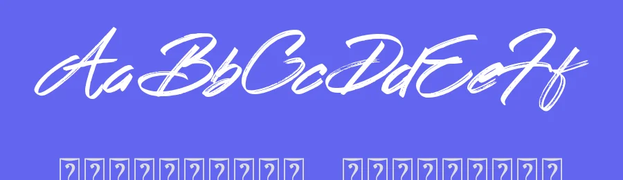 Hong Kong Brush Font by letterara — Script Handwritten Font — thumbnail 3