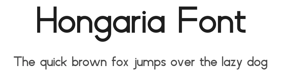 Hongaria Font by Nestype — Sans Serif Font