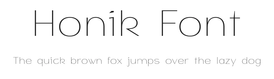 Honik Font by mixjpg — Decorative Font
