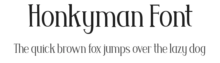 Honkyman Font by Rautan Studio — Decorative Font