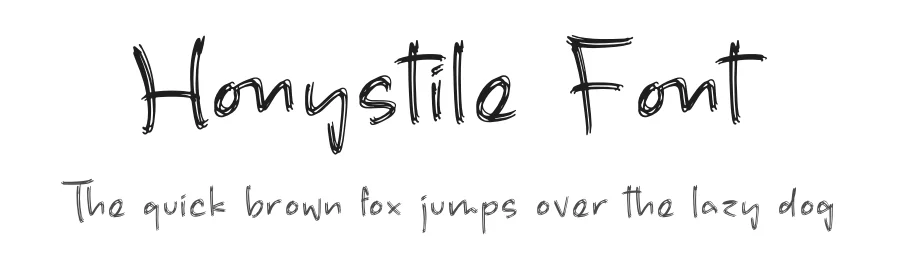 Honystile Font by perspectype — Script Handwritten Font
