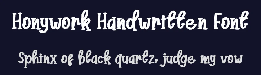 Honywork Handwritten Font by andikastudio — Script Handwritten Font — thumbnail 2