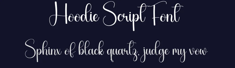 Hoodie Script Font by creativeletter — Script Handwritten Font — thumbnail 2