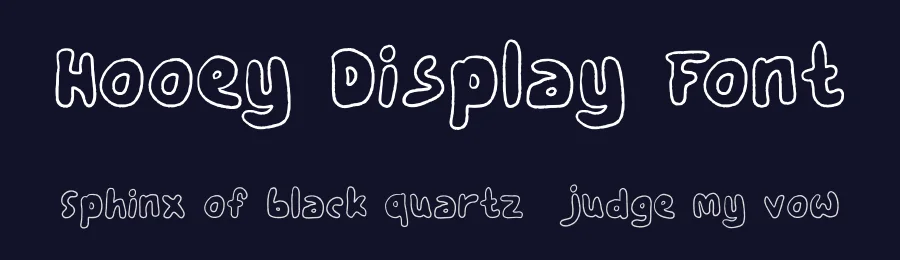 Hooey Display Font by Dharmas Studio — Decorative Font — thumbnail 2
