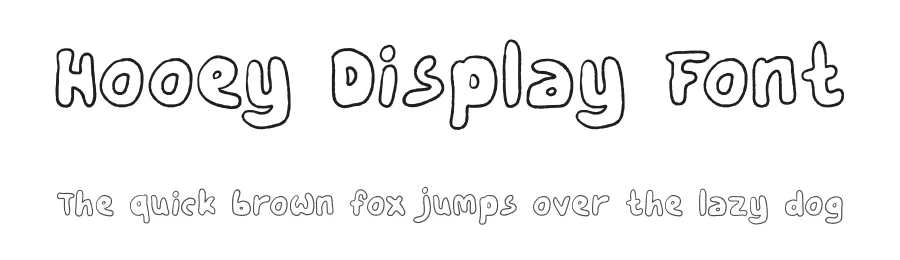 Hooey Display Font by Dharmas Studio — Decorative Font
