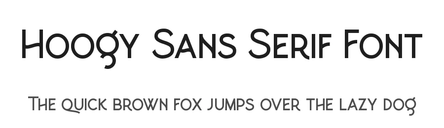Hoogy Sans Serif Font by Font , Hoogy , Hoogy Font , Hoogy Sans Serif , Sans Serif , Sans Serif Font — Sans Serif Font