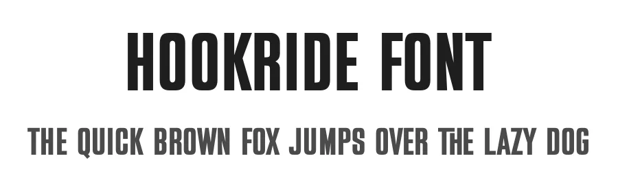 Hookride Font by Sronstudio — Sans Serif Font