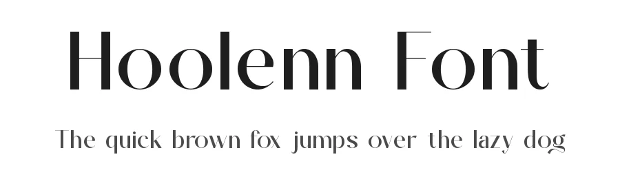 Hoolenn Font by ErmediaStudio — Serif Font