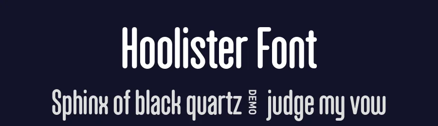 Hoolister Font by Ckhans Fonts — Sans Serif Font — thumbnail 2