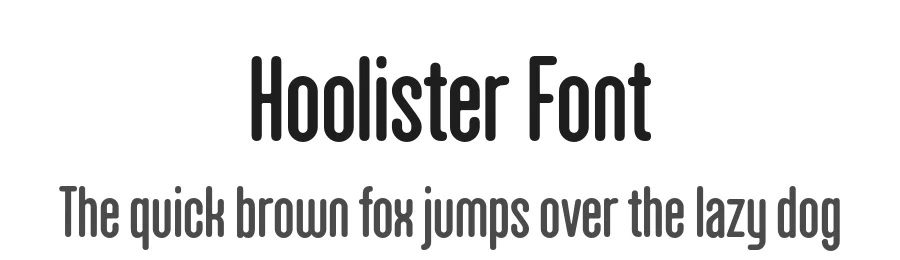 Hoolister Font by Ckhans Fonts — Sans Serif Font