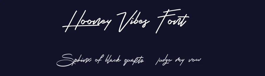 Hooney Vibes Font by Maulana Creative — Script Handwritten Font — thumbnail 2