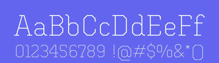 Hoover Font Family by Indian Type Foundry — Slab Serif Font — thumbnail 3