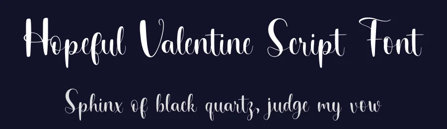 Hopeful Valentine Script Font by Letterayu — Script Handwritten Font — thumbnail 2