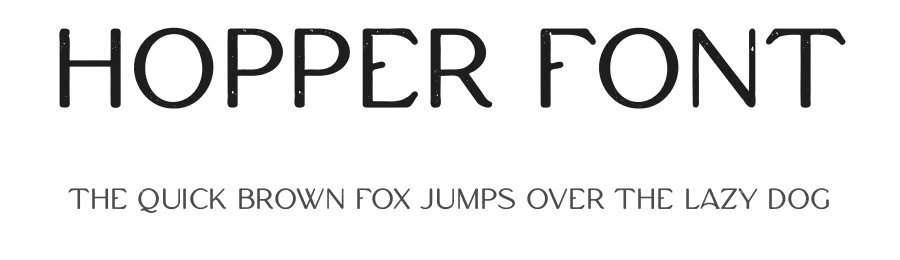 Hopper Font by vpcreativeshop — Sans Serif Font