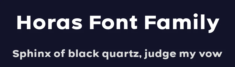 Horas Font Family by YUKITA CREATIVE — Sans Serif Font — thumbnail 2