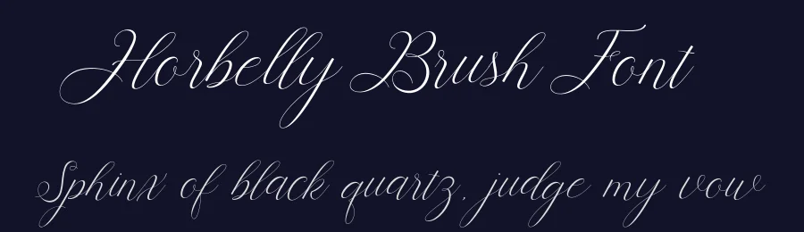 Horbelly Brush Font by stripesstudio — Script Handwritten Font — thumbnail 2