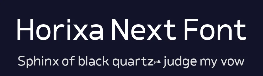 Horixa Next Font by productype — Sans Serif Font — thumbnail 2