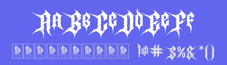 Horizon Rover Font by Denustudios — Blackletter Font — thumbnail 3