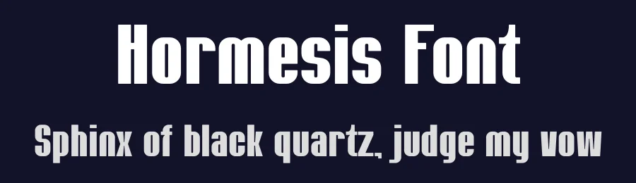 Hormesis Font by Maiko Hatta — Decorative Font — thumbnail 2