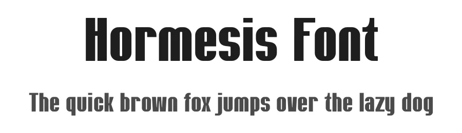 Hormesis Font by Maiko Hatta — Decorative Font