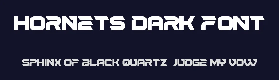 Hornets Dark Font by vladimirnikolic — Display Font — thumbnail 2