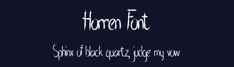 Horren Font by Rachmad bagus f — Script Handwritten Font — thumbnail 2