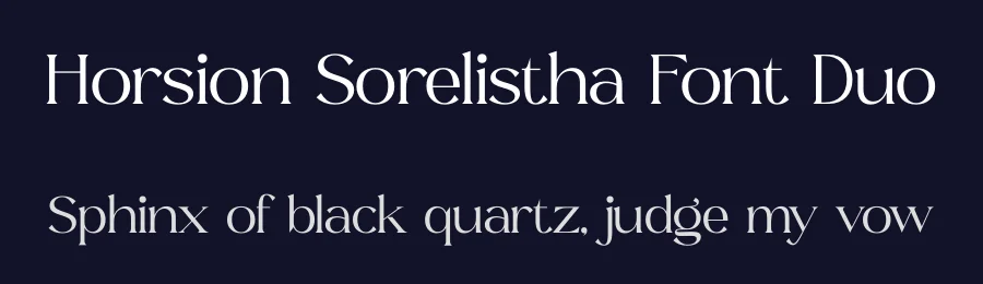 Horsion Sorelistha Font Duo by Storytype — Script Handwritten Font — thumbnail 2