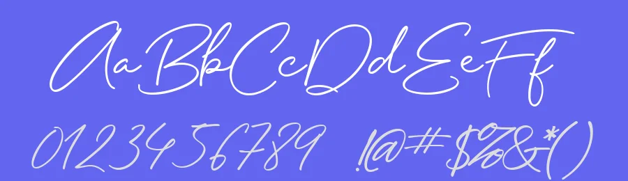 Hosperity Font by letterhanna — Script Handwritten Font — thumbnail 3