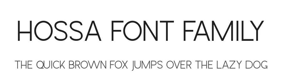 Hossa Font Family by Quill Type Co β Sans Serif Font