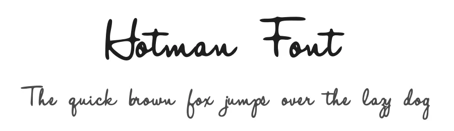 Hotman Font by albert_kalingga — Script Handwritten Font