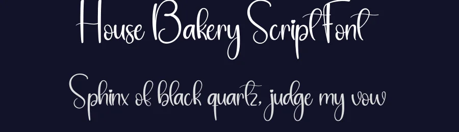 House Bakery Script Font by andikastudio — Script Handwritten Font — thumbnail 2