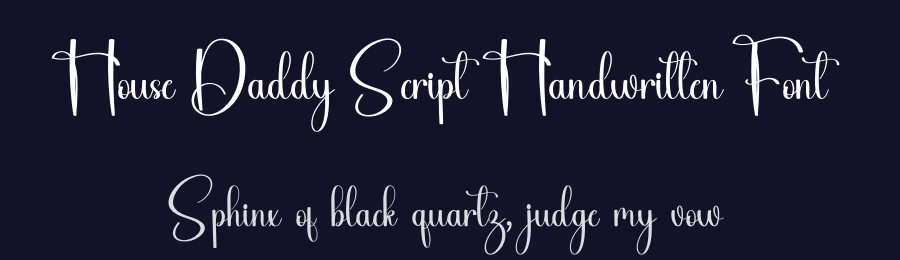House Daddy Script Handwritten Font by inermediaSTUDIO — Script Handwritten Font — thumbnail 2