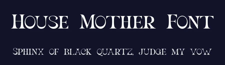 House Mother Font by UICreative — Display Font — thumbnail 2