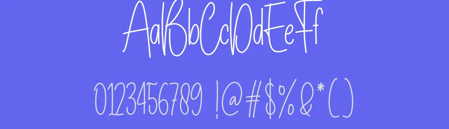 House Planner Script Font by creativeletter — Script Handwritten Font — thumbnail 3
