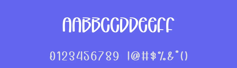 House Rainbow Display Font by andikastudio — Display Font — thumbnail 3