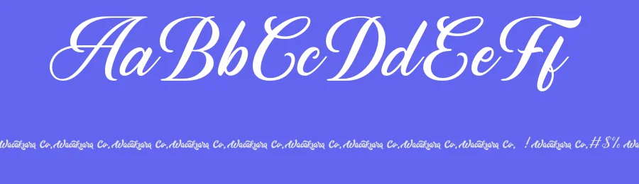 Houseback Font by Wacaksara Co. — Decorative Font — thumbnail 3