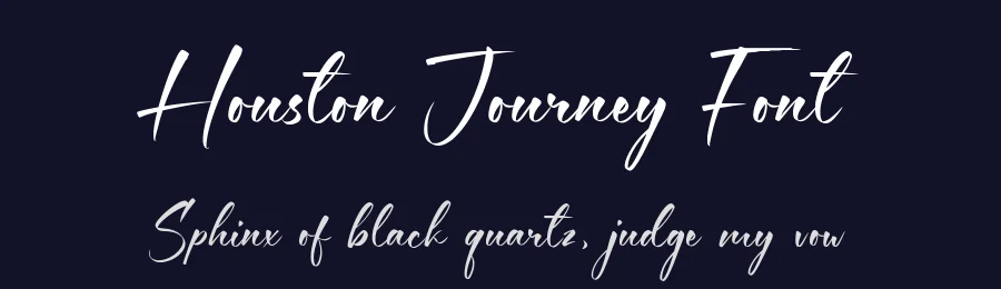 Houston Journey Font by Timur type — Script Handwritten Font — thumbnail 2