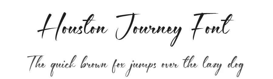 Houston Journey Font by Timur type — Script Handwritten Font