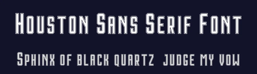 Houston Sans Serif Font by craftsupplyco — Sans Serif Font — thumbnail 2