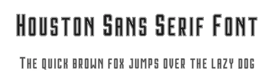 Houston Sans Serif Font by craftsupplyco — Sans Serif Font