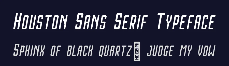 Houston Sans Serif Typeface by craftsupplyco — Sans Serif Font — thumbnail 2