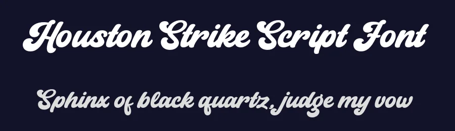 Houston Strike Script Font by ahweproject — Script Handwritten Font — thumbnail 2